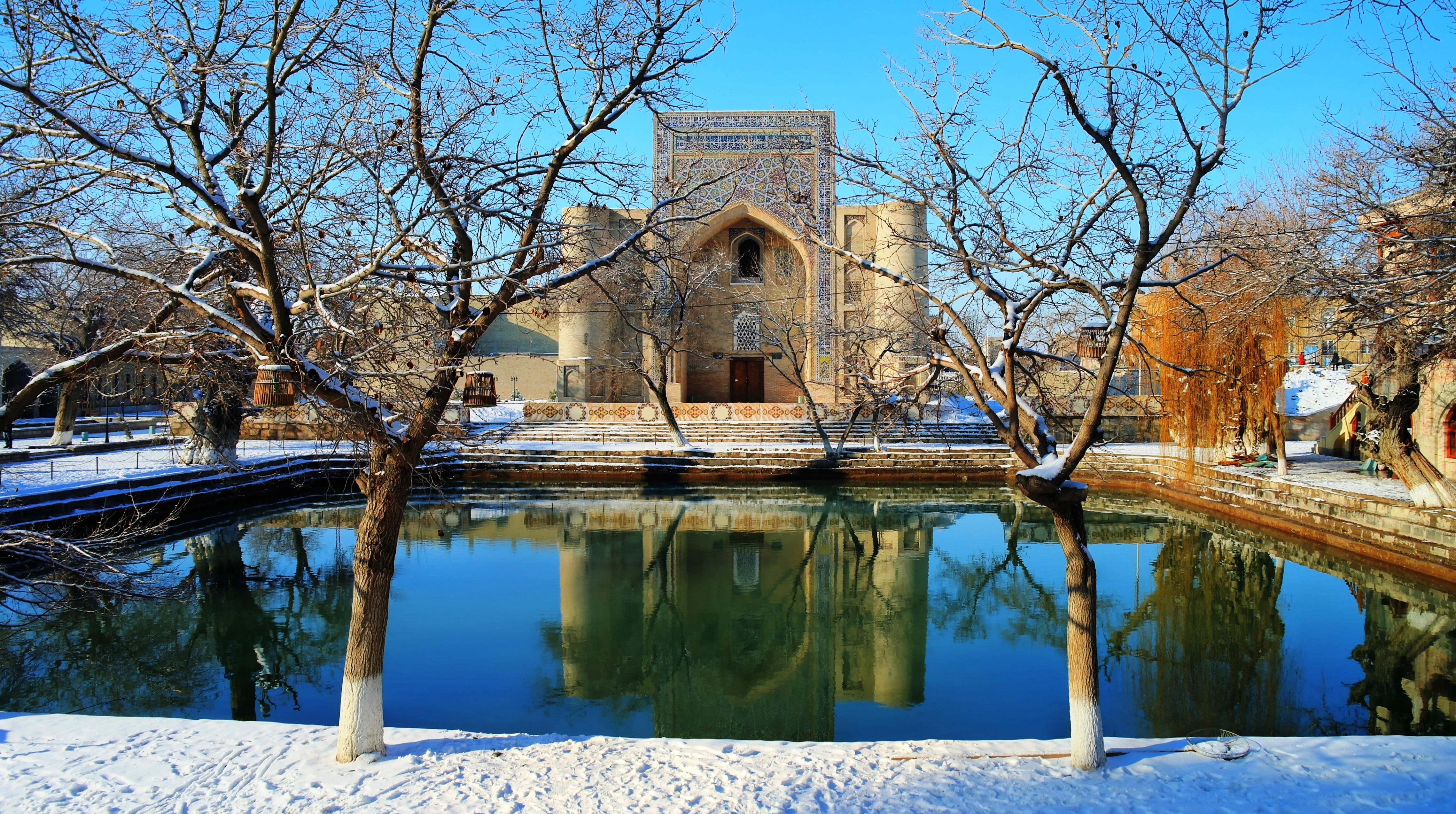 uzbekistan inverno 