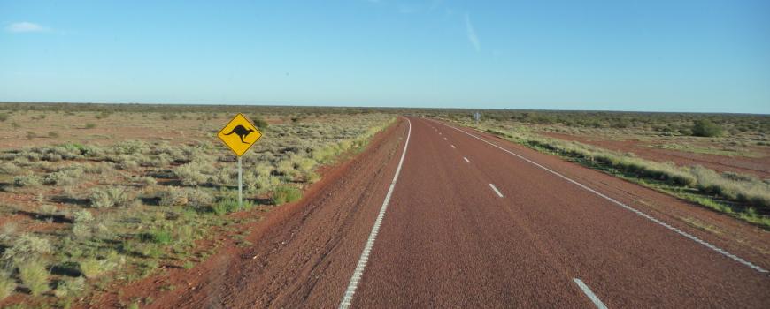 Viaggio in Australia: strada
