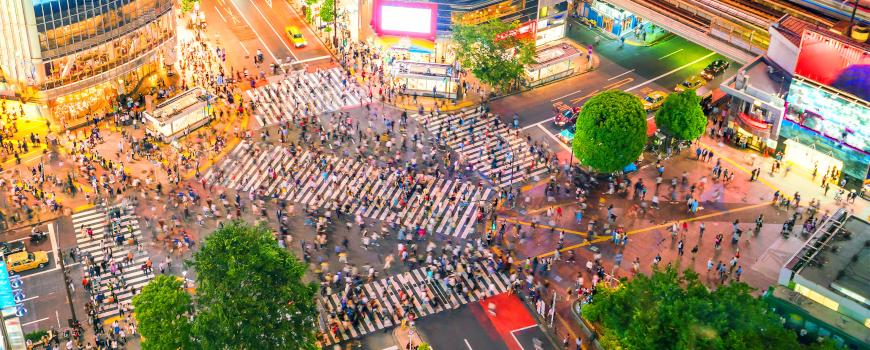 Viaggio in Giappone: Incrocio di Shibuya 