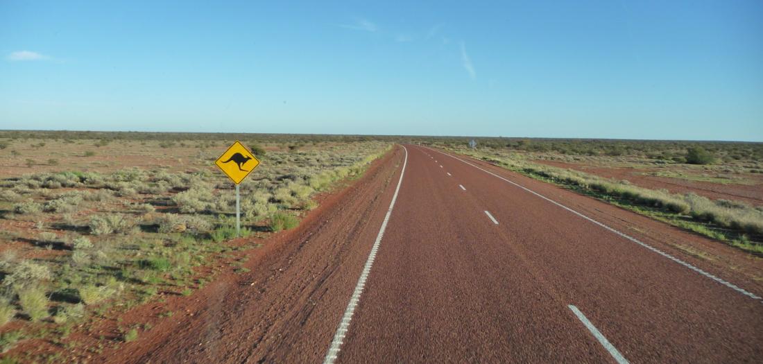 Viaggio in Australia: strada
