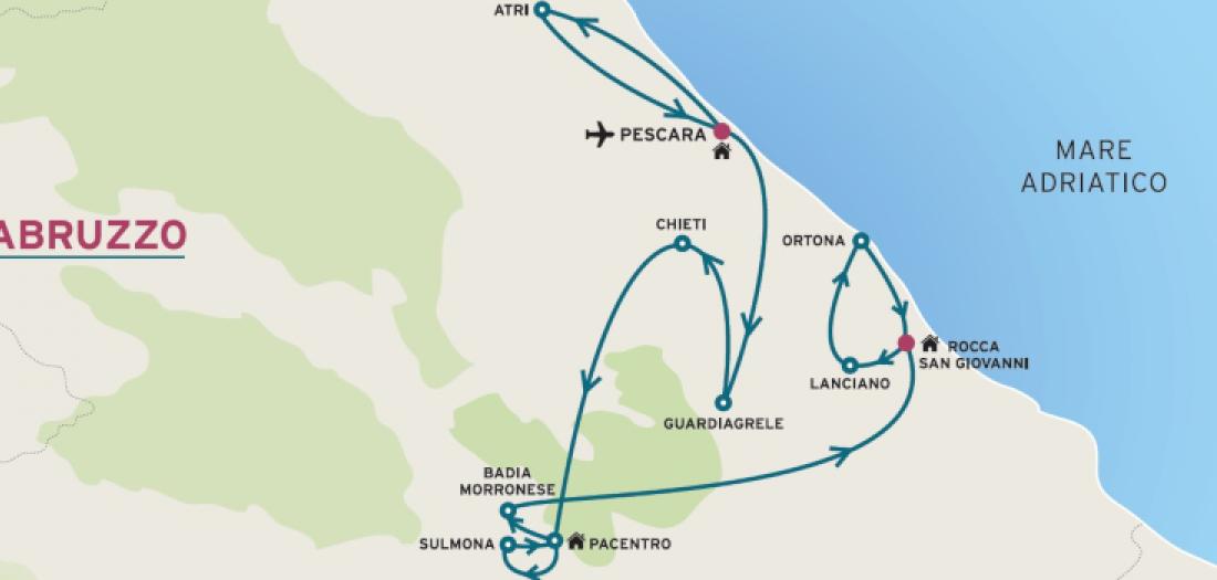 Viaggio in Abruzzo: borghi e costa dei Trabocchi