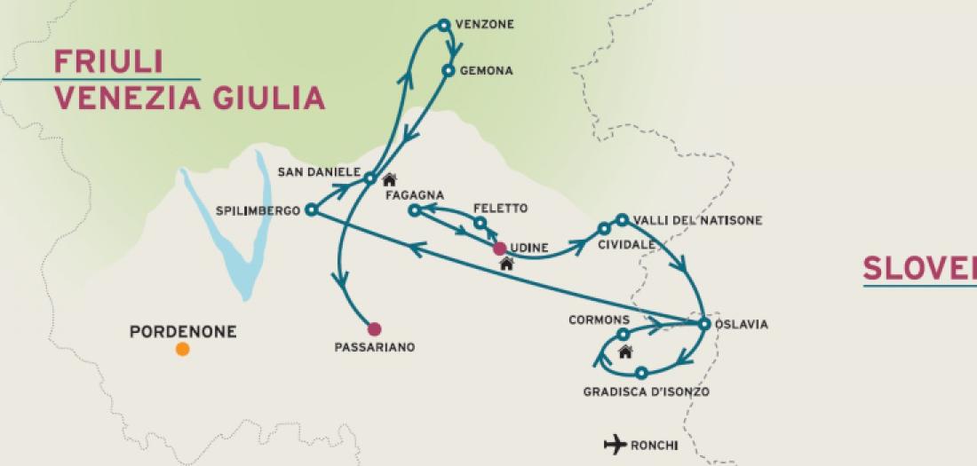 Viaggio in Italia: itinerario