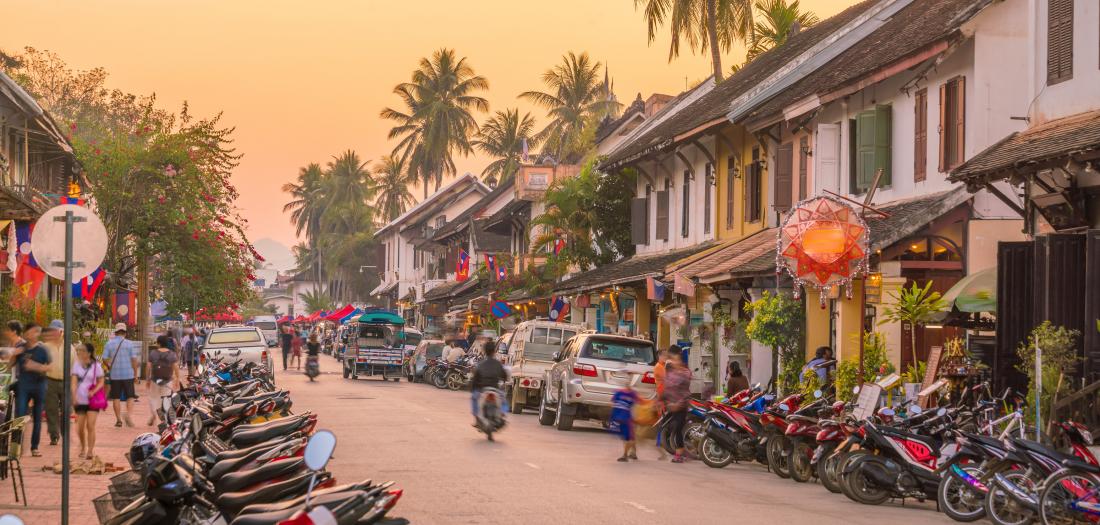 Luang Prabang: strade