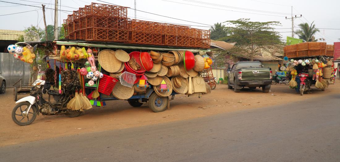 Cambogia: strade