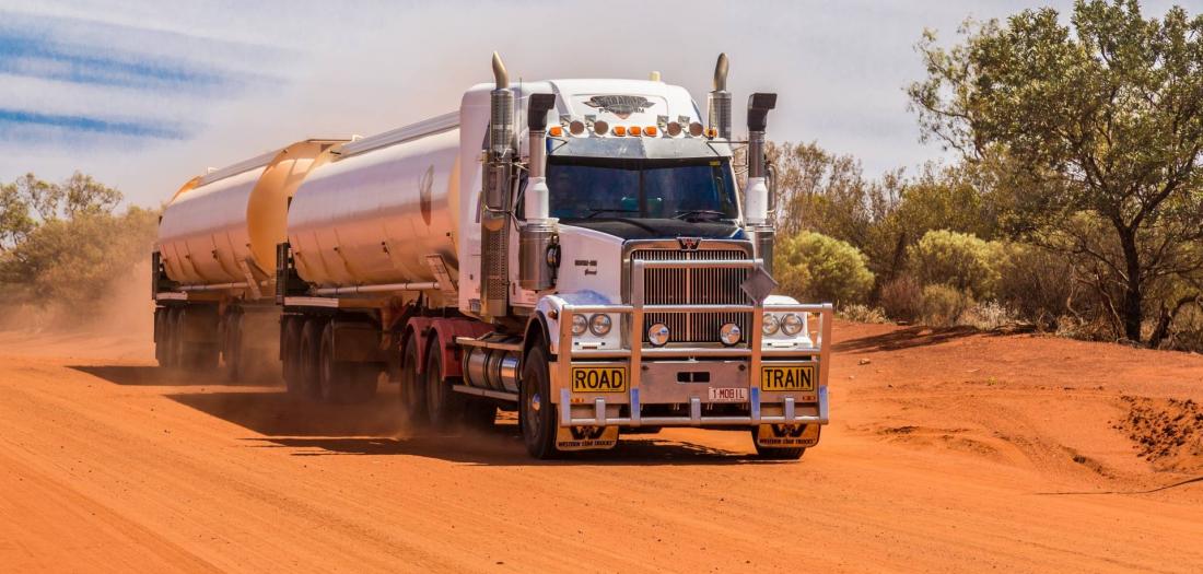 Viaggio in Australia: camion