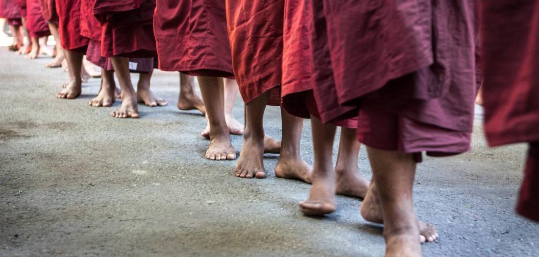 Viaggio in Myanmar: monaci
