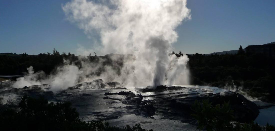 Nuova Zelanda: la terra dei geyser