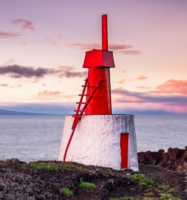 Azores: scogliera