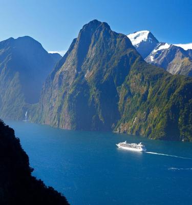 L'isola del sud in Nuova Zelanda